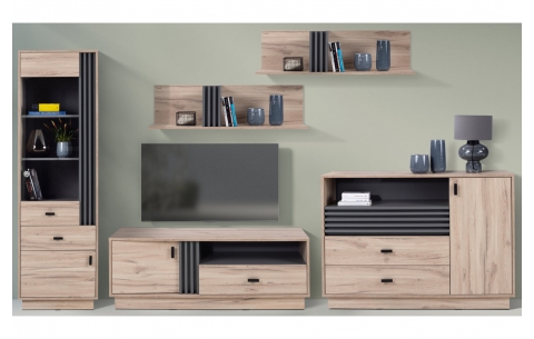 ALLMO ALLMO MEBLAR TV ir audio spintelė