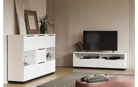 TULUZA TULUZA HELVETIA TV ir audio spintelė